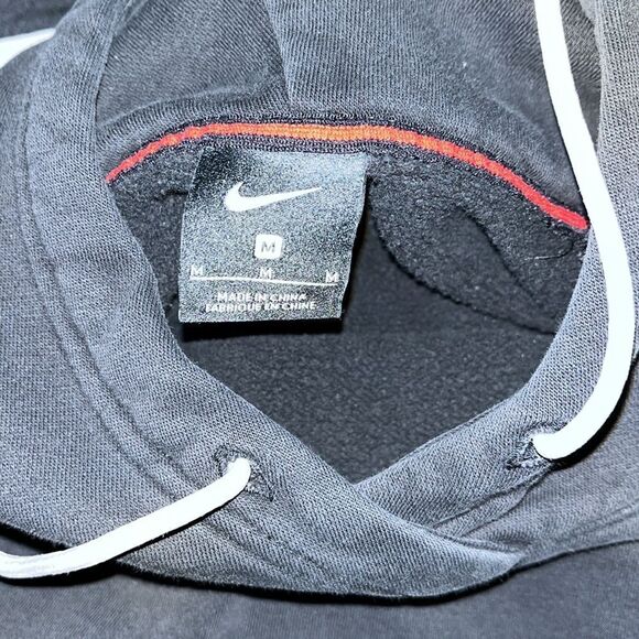 Nike Coach K Academy Basketball Kyrie Irving Hooded Hoodie Sweatshirt Black M - Picture 2 of 4